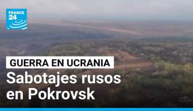 Sabotajes rusos en Pokrovsk complican a un centro logístico fundamental