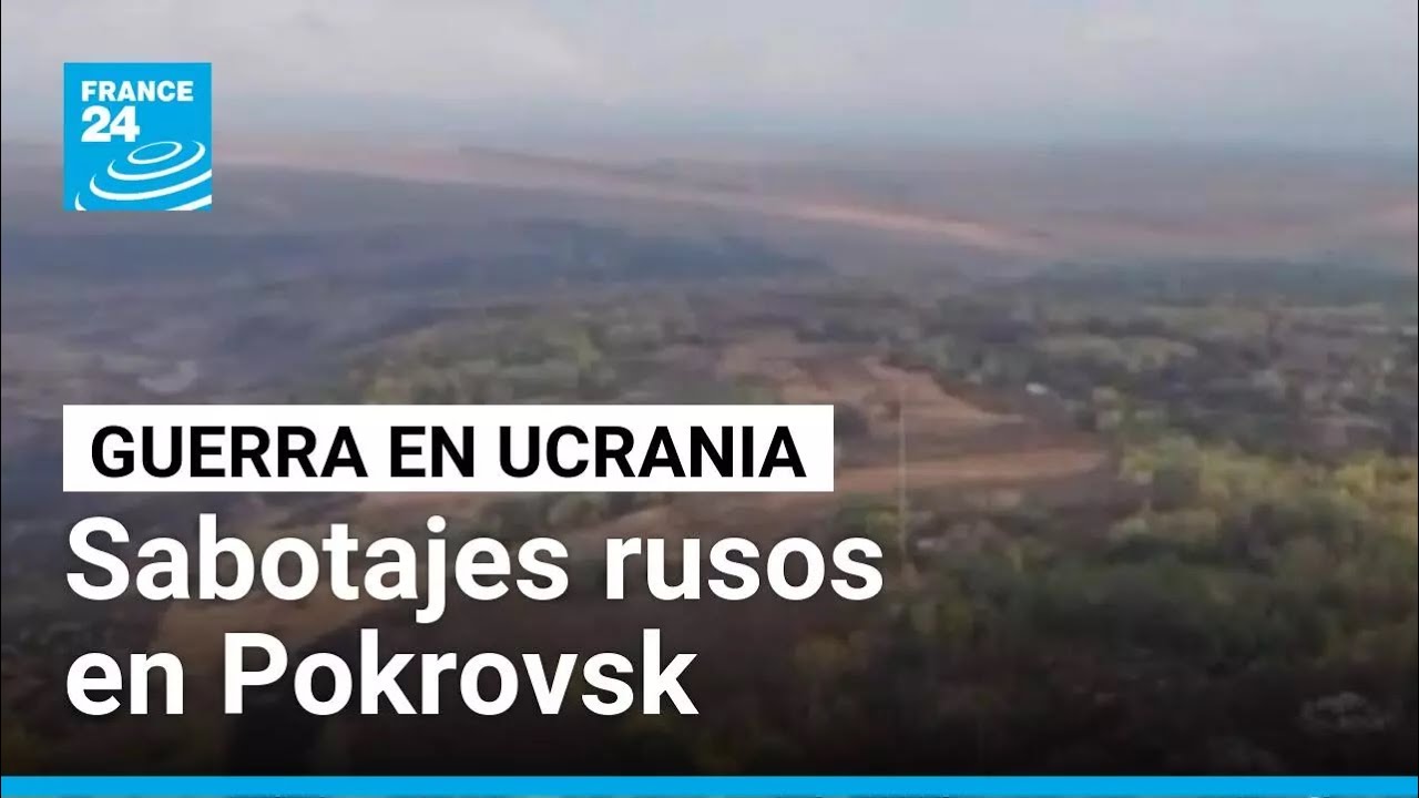 Sabotajes rusos en Pokrovsk complican a un centro logístico fundamental