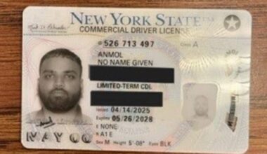 Indian trucker with ‘Anmol No Name Given’ license detained in Oklahoma amid illegal immigration crackdown