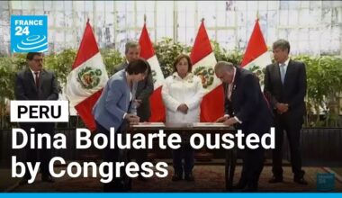 Peru ousts president blamed for failing to stem crime • FRANCE 24 English
