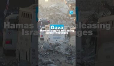 Gaza: Hamas begins releasing Israeli hostages • FRANCE 24 English