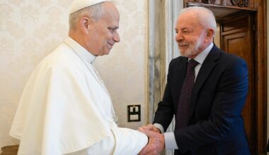 Pope Leo XIV meets Brazilian President Lula in private audience in the Vatican