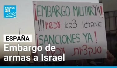 España: Congreso aprueba embargo de armas a Israel • FRANCE 24 Español