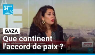 Accord de paix Israël-Hamas : "Nous ne sommes pas très optimistes" • FRANCE 24