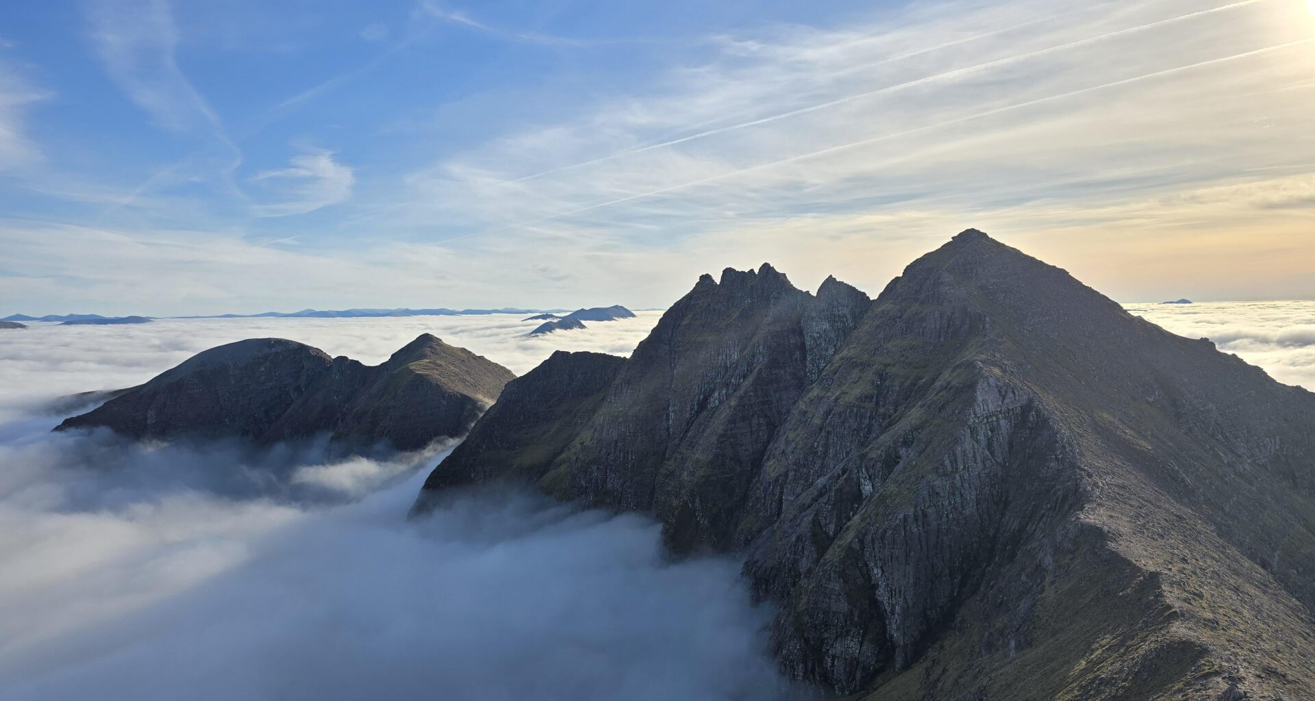 Cloud inversion at An Teallach today