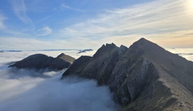 Cloud inversion at An Teallach today