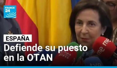 España defiende su compromiso con la OTAN ante las críticas de Estados Unidos • FRANCE 24