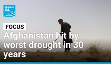 Afghanistan hit by worst drought in 30 years • FRANCE 24 English