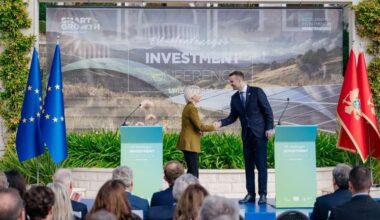 Von der Leyen, Spajić launch EU-Montenegro investment conference