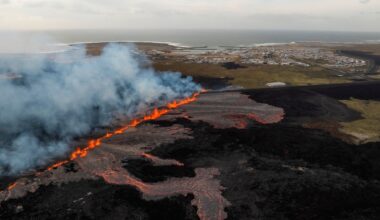 In Iceland, a town still shaken by volcanic eruptions tries to recover
