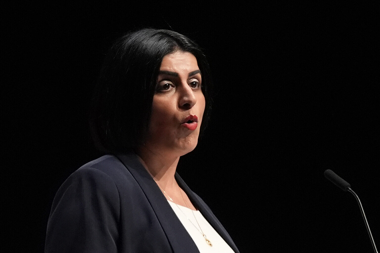 Home secretary Shabana Mahmood is tightening rules for migrant workers in the UK. Stefan Rousseau/PA Wire