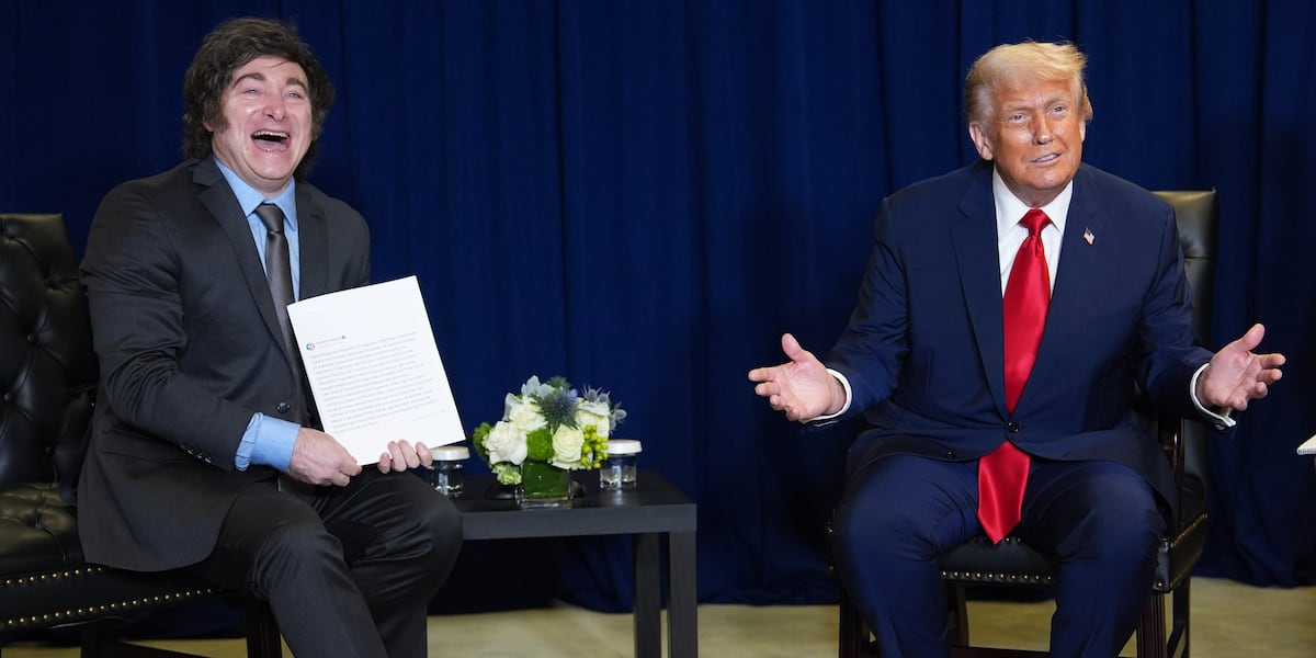 Trump to welcome Argentina’s President Milei as US extends $20 billion lifeline
