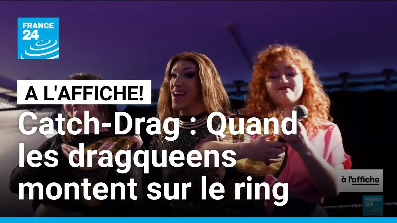 "Drag Attack Wrestling" : Quand les Dragqueens montent sur le ring • FRANCE 24