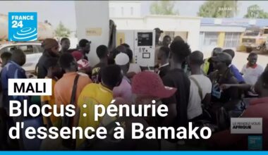 Mali : pénurie d'essence à Bamako suite au blocus du groupe djihadiste JNIM • FRANCE 24