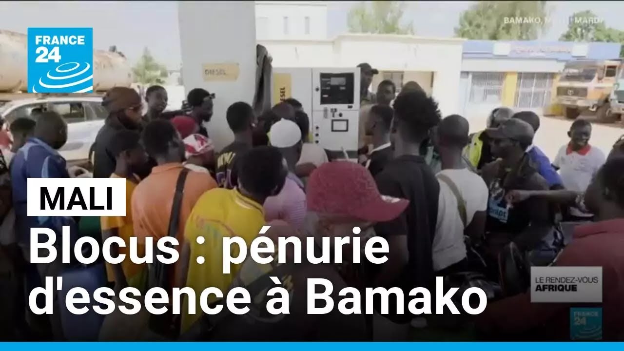 Mali : pénurie d'essence à Bamako suite au blocus du groupe djihadiste JNIM • FRANCE 24
