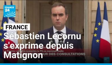 REPLAY - Sébastien Lecornu assure que "la perspective d'une dissolution s'éloigne" • FRANCE 24