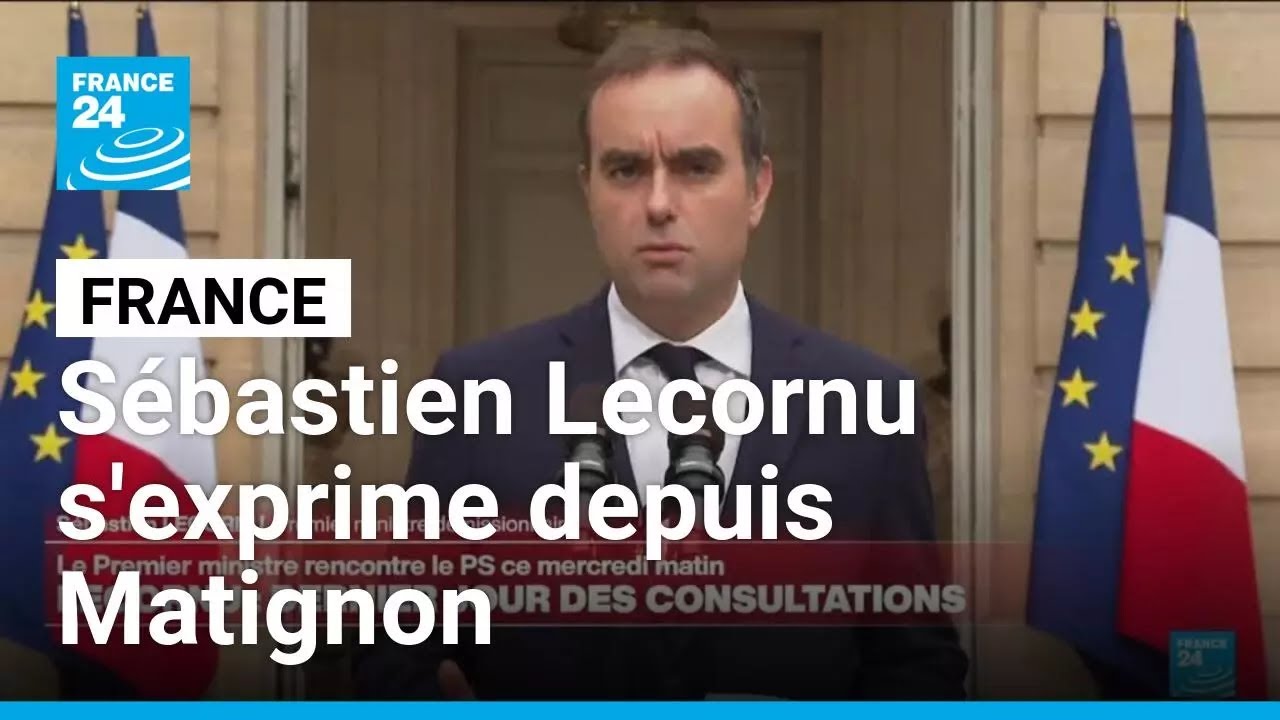 REPLAY - Sébastien Lecornu assure que "la perspective d'une dissolution s'éloigne" • FRANCE 24