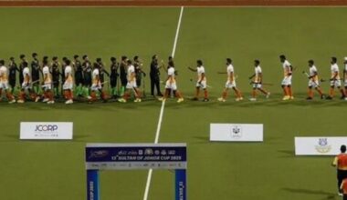 India-Pakistan junior hockey match sets sportsmanship example amid cricket tensions
