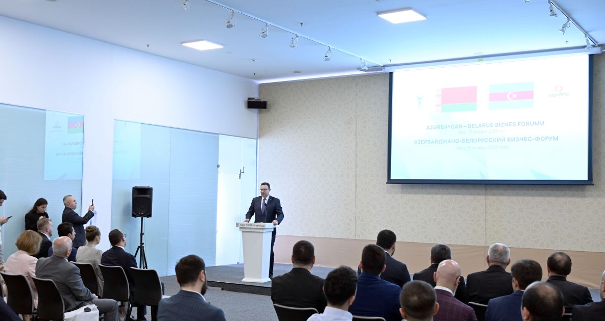 Azerbaijan-Belarus business forum highlights new opportunities for cooperation [PHOTOS] - Gallery Image