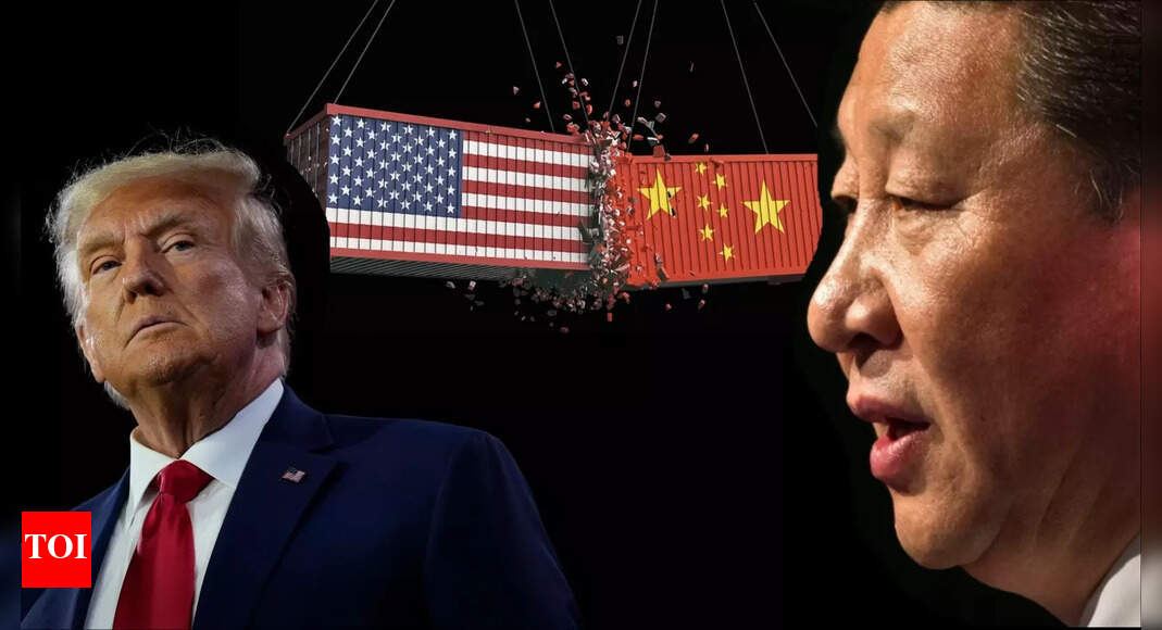 China issues statement on American technology company it 'punished' hours before Donald Trump announced 100% extra tariff on China