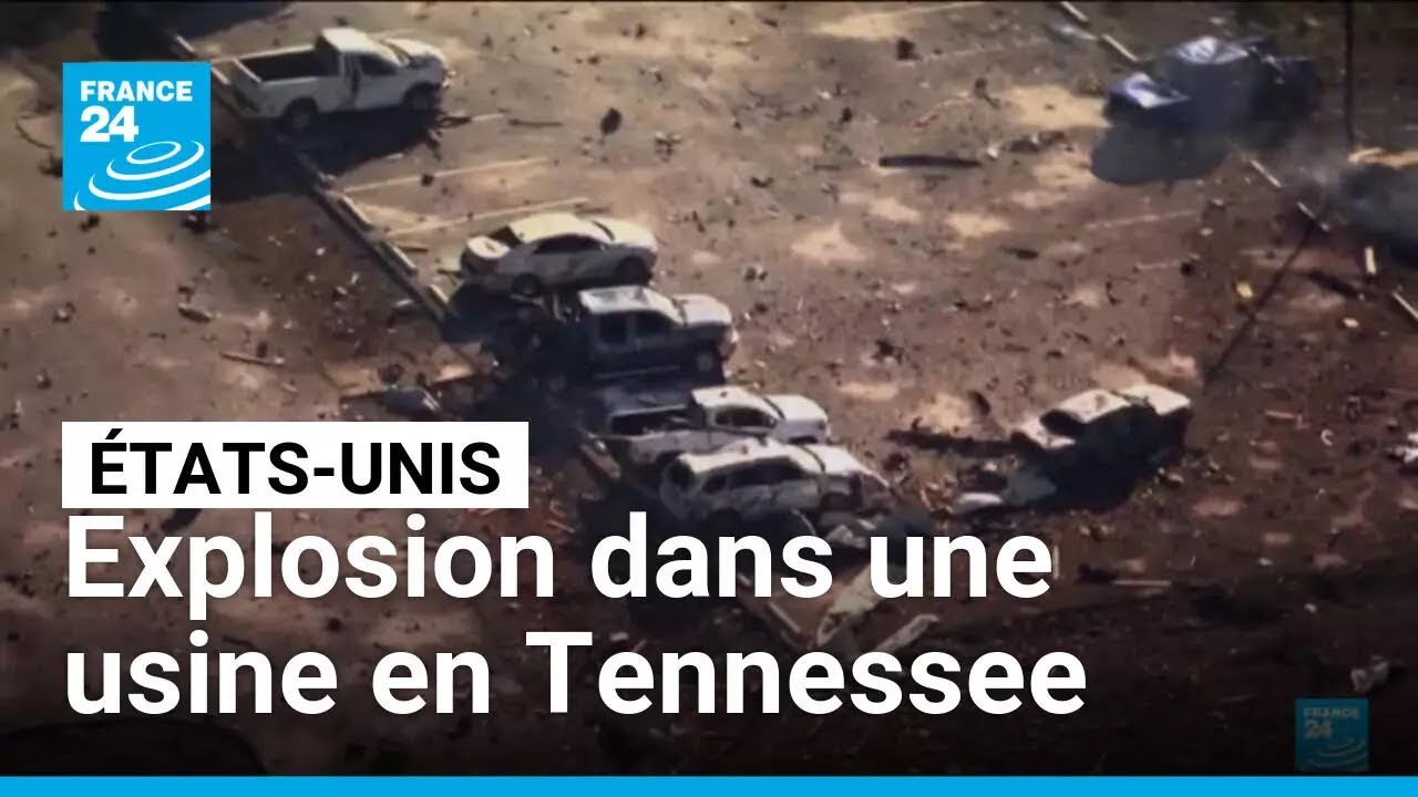 Aux États-Unis, une explosion dans une usine fait 19 disparus • FRANCE 24