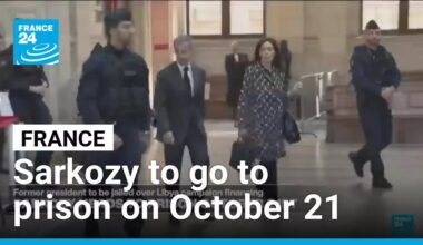 French ex-president Sarkozy to go to prison on October 21 • FRANCE 24 English