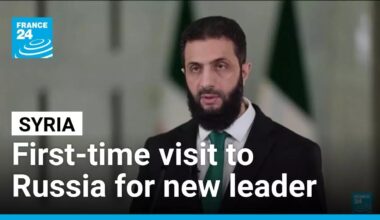 Syrian President visits Russia for the first time since power change • FRANCE 24 English