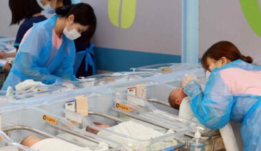 South Korean births to unmarried parents top 5% for first time