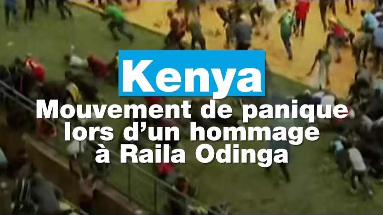 Kenya : mouvement de panique lors d’un hommage à Raila Odinga • FRANCE 24