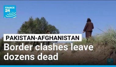 Border clashes between Afghanistan and Pakistan leave dozens dead • FRANCE 24 English