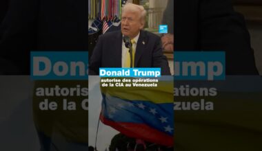 Donald Trump autorise des opérations de la CIA et envisage des frappes terrestres au Venezuela