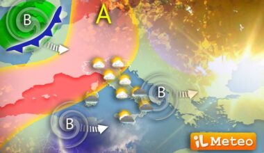 l'occhio del ciclone si sposta verso Est, il meteorologo Tedici fa il punto sul tempo in Italia