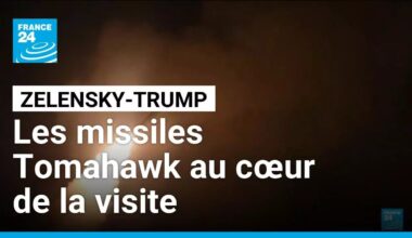 Rencontre Zelensky-Trump : les missiles Tomahawk au cœur de la visite • FRANCE 24