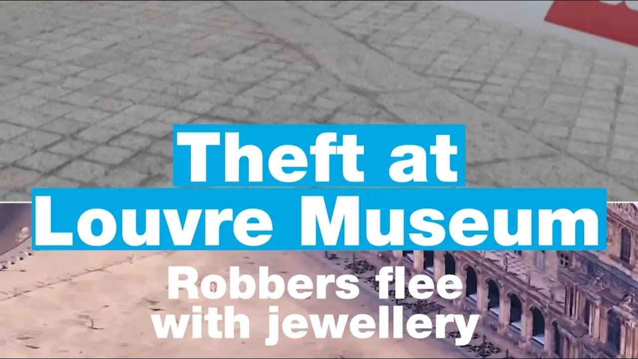 Theft at Louvre Museum: Robbers flee with jewellery in spectacular burglary • FRANCE 24 English