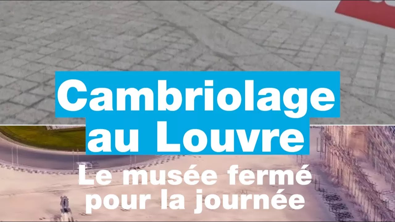 🇫🇷 Des bijoux "inestimables" dérobés au Louvre lors d’un cambriolage spectaculaire