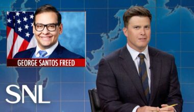 Weekend Update: Trump Frees George Santos, Young Republican Group Chat Leaks - SNL