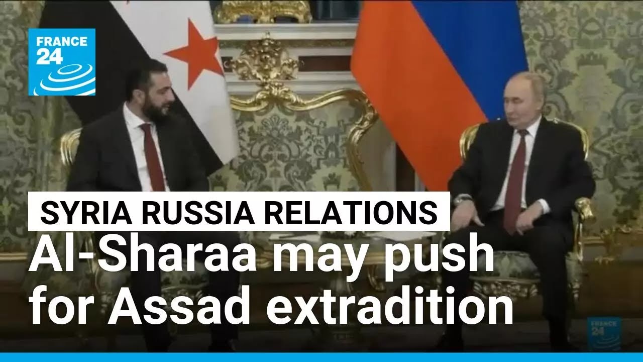 Syrian leader seeks reset in Russia relations in Putin meeting • FRANCE 24 English
