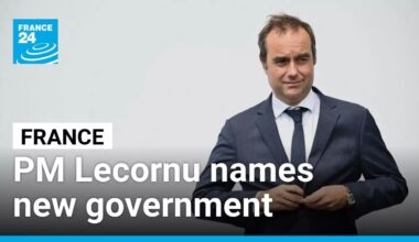French PM Lecornu faces uphill task to form new government for second time • FRANCE 24 English
