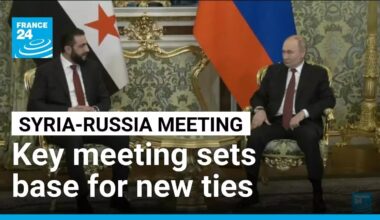 Syria's Sharaa seeks to 'redefine' ties with Russia during Moscow visit • FRANCE 24 English