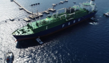 Photo of the Turkish Floating Storage and Regasification Unit. (Photo via Marine Traffic )