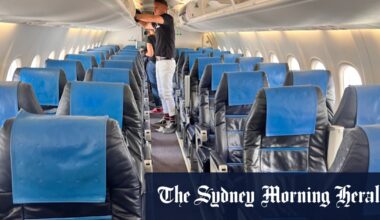 Good service but cramped seats and overpriced food