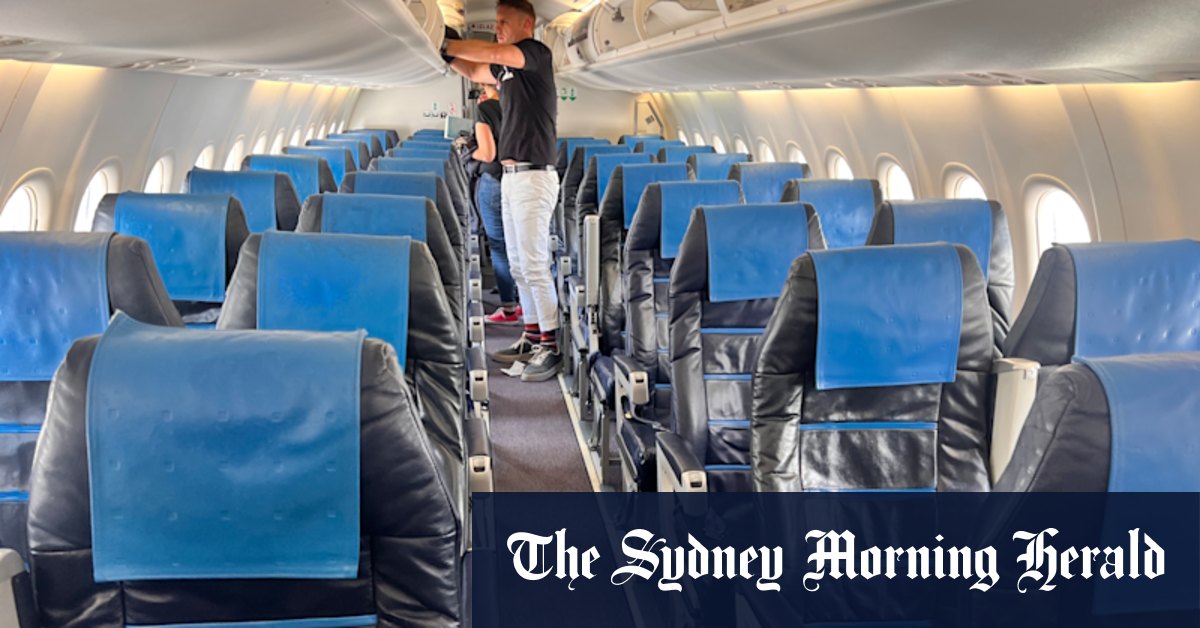 Good service but cramped seats and overpriced food