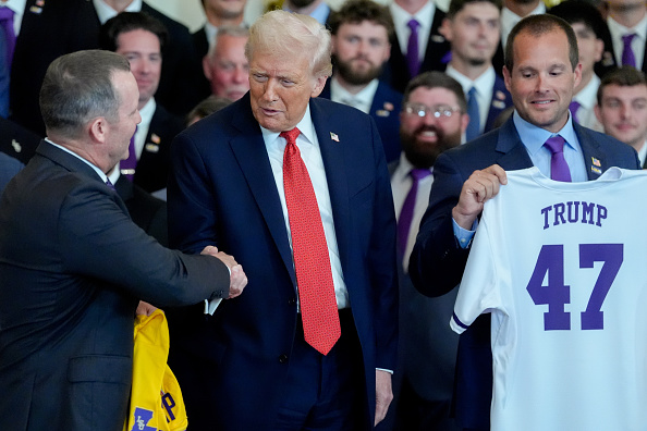 LSU Baseball's Jay Johnson Gives Ultimate Compliment To President Trump During White House Visit
