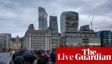 Rachel Reeves’s fiscal headroom ’all but exhausted’ as borrowing rises over forecast; Amazon Web Services outage ‘resolved’ – business live | Business