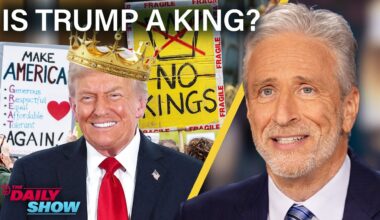 "No Kings" Protests Defy GOP Expectations & Jon Gives Trump a Royal Inspection | The Daily Show