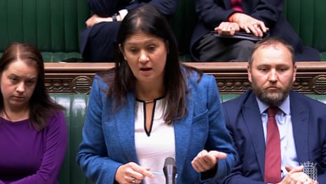 Wrong to exclude Maccabi Tel Aviv fans from Aston Villa match, says Lisa Nandy – video