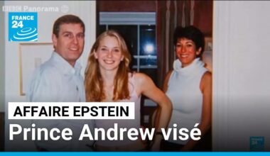 Affaire Epstein : le prince Andrew cité dans les mémoires de Virginia Giuffre • FRANCE 24