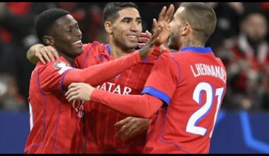 Le Paris SG écrase Leverkusen et prend la tête de la Ligue des champions • FRANCE 24