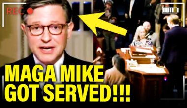 MAGA Mike SERVED with LAWSUIT as he RUNS OFF House Floor