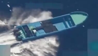 U.S. strikes eighth alleged drug-carrying boat, this time in the Pacific Ocean